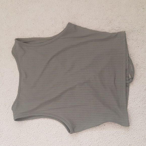 Ripped Drawstring Crop Tank Top & Pants Set - Picture 9 of 9